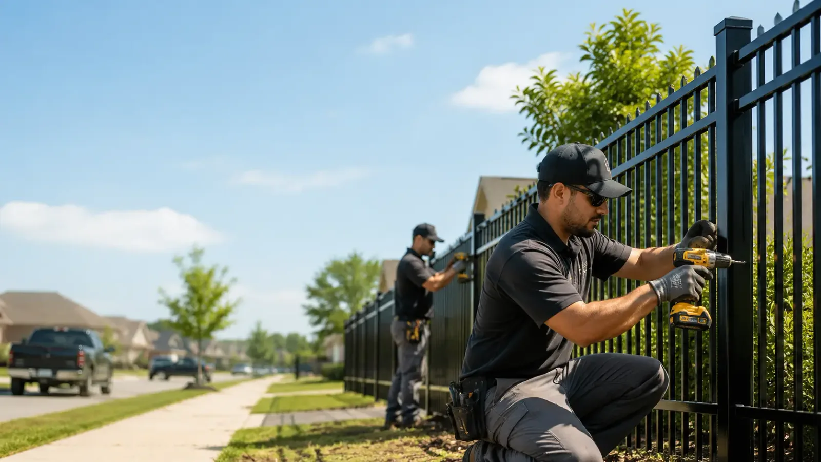 Metal Fence Installation in Rhinebeck, NY